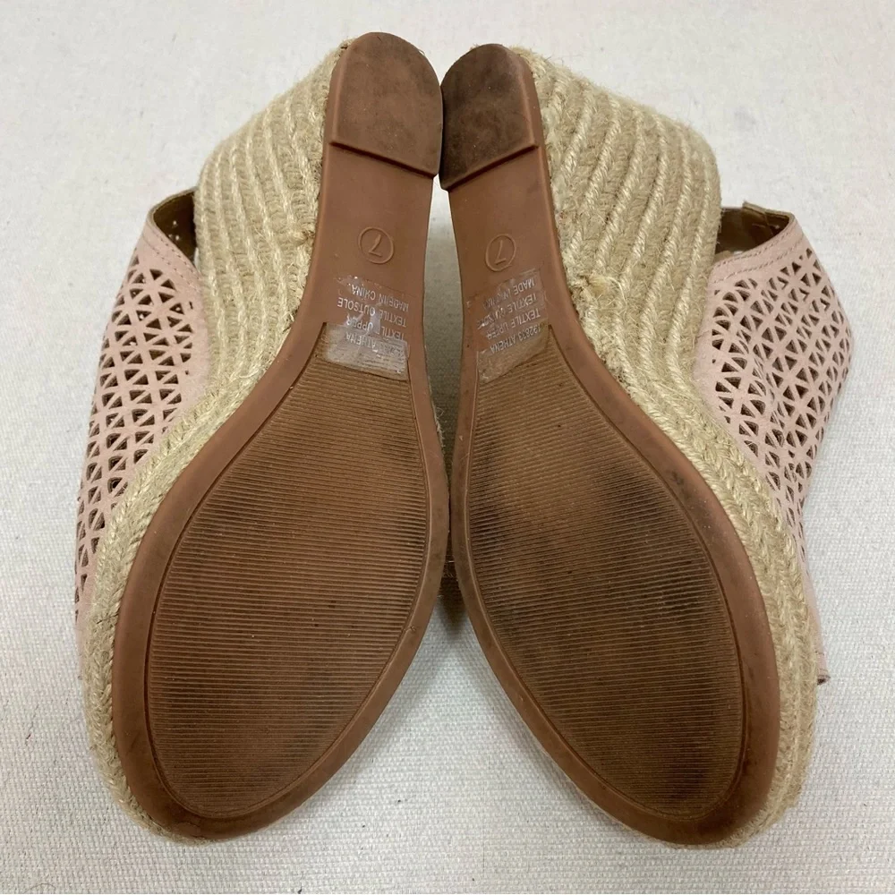 Altar’d State Athena Nude Espadrille Slingback Sandals